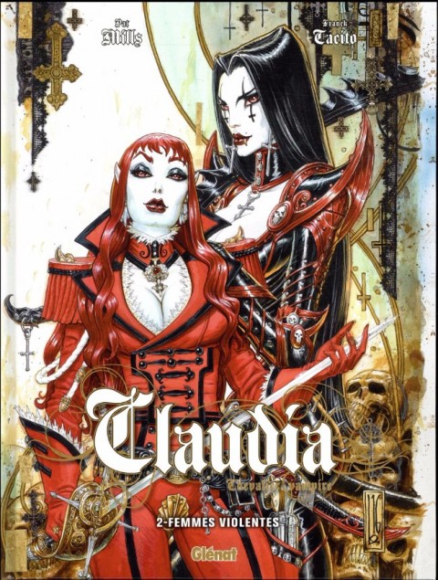 Couverture de l'album Claudia chevalier vampire Tome 2 Femmes violentes