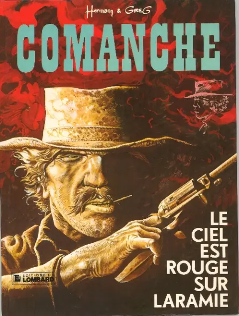 Couverture de l'album Comanche Tome 4 Le ciel est rouge sur Laramie