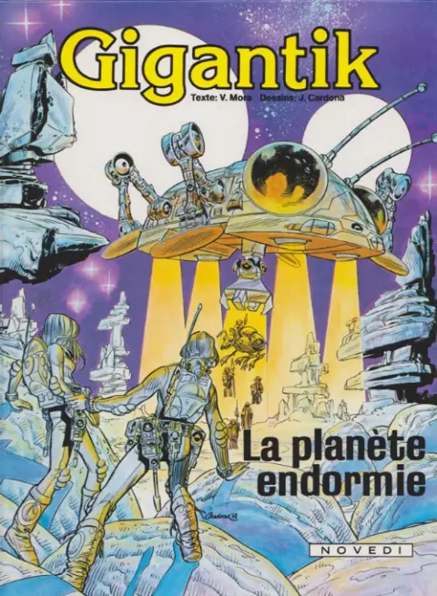 Couverture de l'album Gigantik Tome 4 La planète endormie