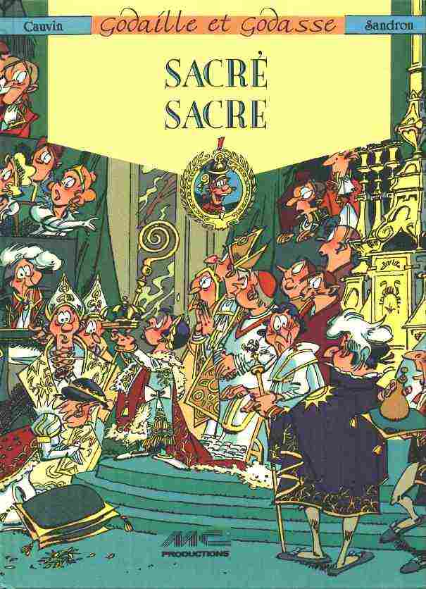 Couverture de l'album Godaille et Godasse Tome 2 Sacré sacre