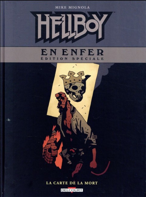 Couverture de l'album Hellboy en enfer Tome 2 La carte de la mort