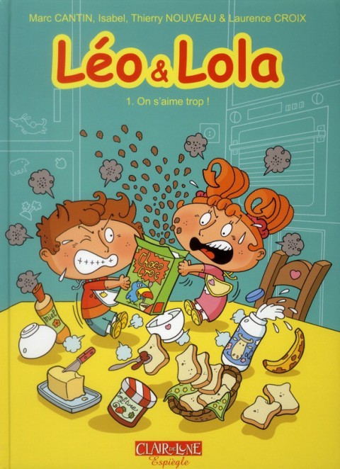 Couverture de l'album Léo & Lola Tome 1 On s'aime trop!