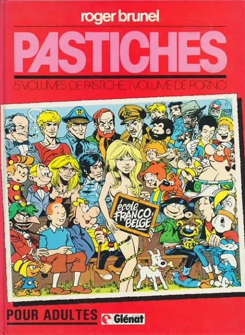 Couverture de l'album Pastiches Tome 1 Ecole franco-belge