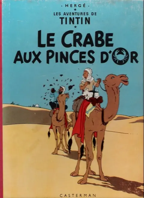 Couverture de l'album Tintin Tome 9 Le crabe aux pinces d'or