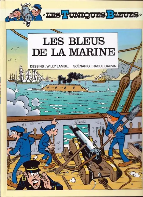 Couverture de l'album Les Tuniques Bleues Tome 7 Les bleus de la marine