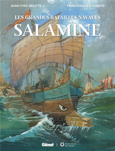 Couverture de l'album Les grandes batailles navales Tome 10 Salamine