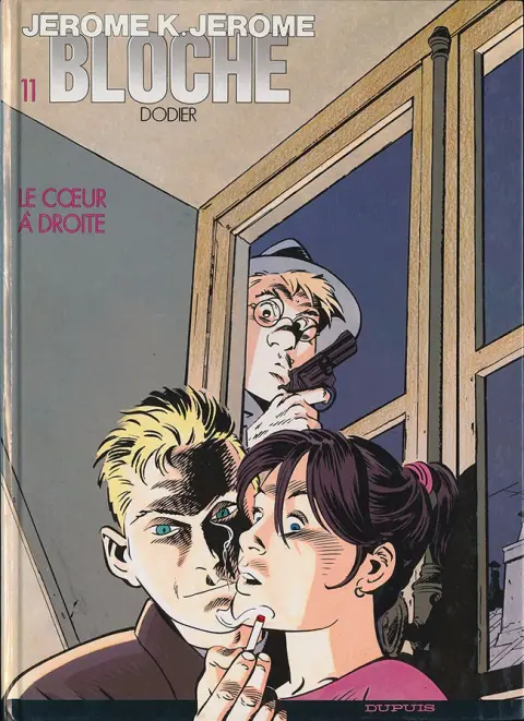 Jérôme K. Jérôme Bloche Tome 11 Le cœur à droite