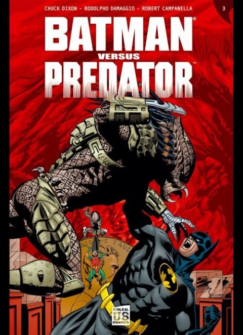 Couverture de l'album Batman versus Predator Tome 3