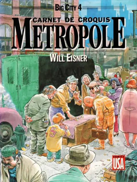 Big City Tome 4 Métropole - Carnet de croquis