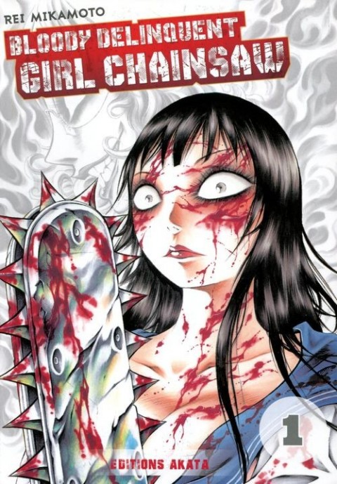 Bloody Delinquent Girl Chainsaw