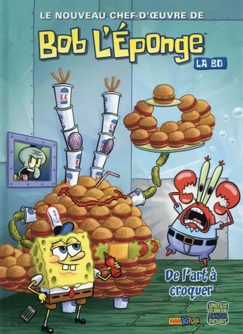 Bob l'éponge - La BD Panini Tome 5 De l'art à croquer