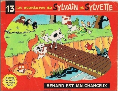 Couverture de l'album Sylvain et Sylvette Tome 13 Renard est malchanceux