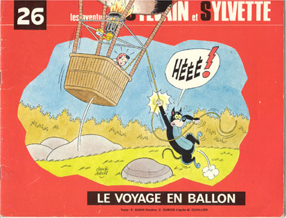 Couverture de l'album Sylvain et Sylvette Tome 26 Le voyage en ballon