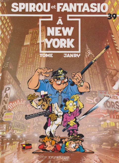 Couverture de l'album Spirou et Fantasio Tome 39 Spirou à New York