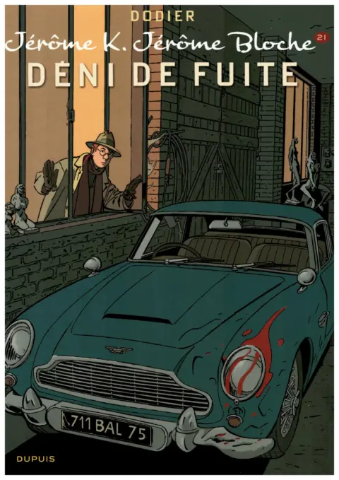 Couverture de l'album Jérôme K. Jérôme Bloche Tome 21 Déni de fuite