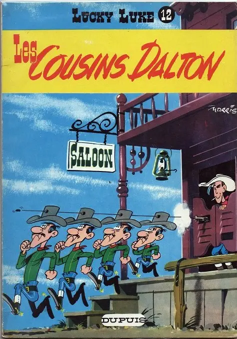 Couverture de l'album Lucky Luke Tome 12 Les Cousins Dalton