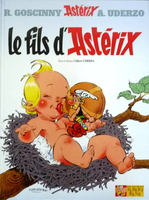 Couverture de l'album Astérix Tome 27 Le fils d'Astérix