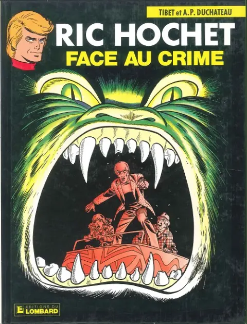 Couverture de l'album Ric Hochet Tome 38 Face au crime