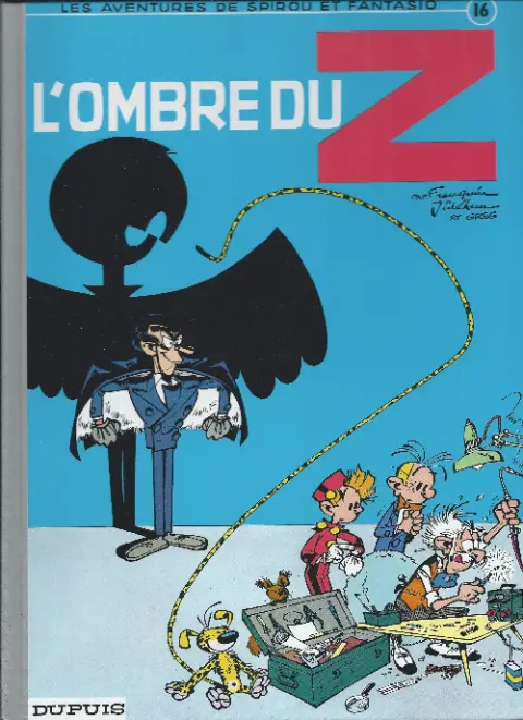 Couverture de l'album Spirou et Fantasio Tome 16 L'ombre du Z
