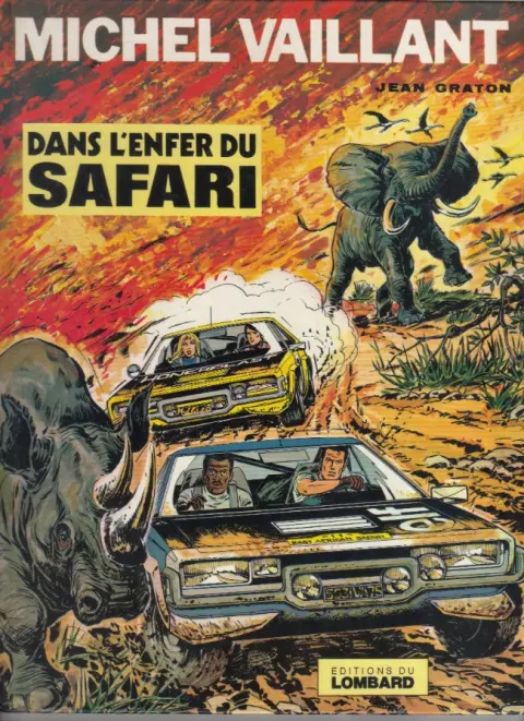 Couverture de l'album Michel Vaillant Tome 27 Dans l'enfer du safari