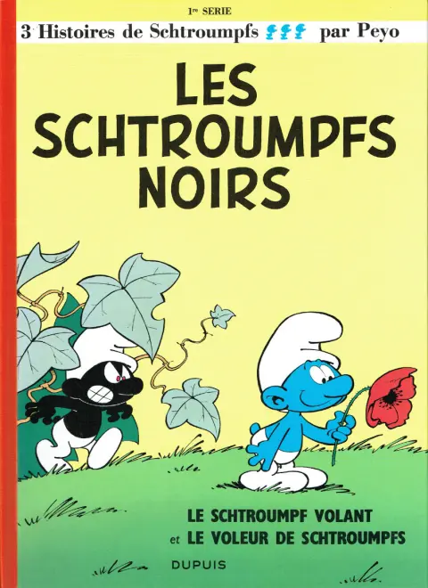 Couverture de l'album Les Schtroumpfs Tome 1 Les Schtroumpfs noirs