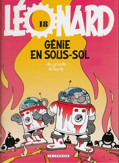 Couverture de l'album Léonard Tome 18 Génie en sous-sol