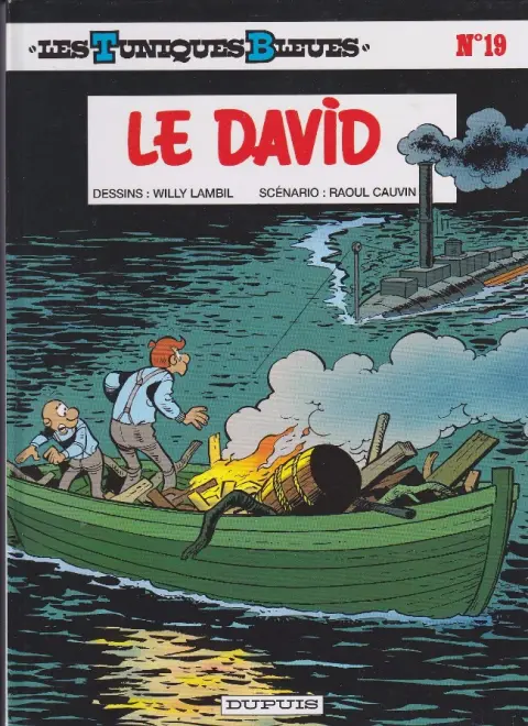 Couverture de l'album Les Tuniques Bleues Tome 19 Le David