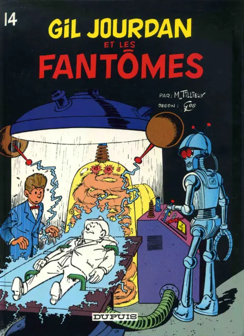 Couverture de l'album Gil Jourdan Tome 14 Gil Jourdan et les fantômes