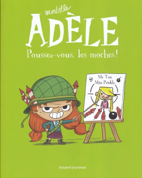 Couverture de l'album Mortelle Adèle Tome 5 Poussez-vous, les moches !