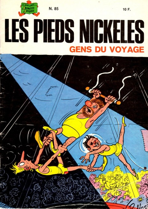 Couverture de l'album Les Pieds Nickelés Tome 85 Les Pieds Nickelés gens du voyage