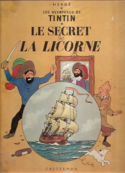 Couverture de l'album Tintin Tome 11 Le Secret de la Licorne