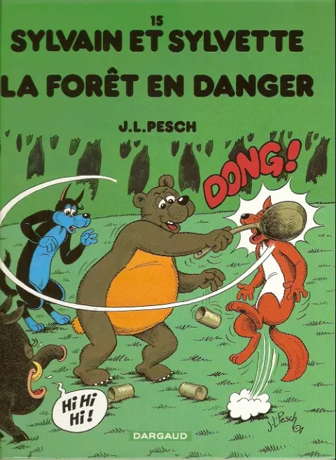 Couverture de l'album Sylvain et Sylvette Tome 15 La forêt en danger