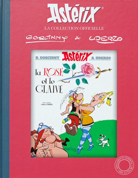 Couverture de l'album Astérix La collection officielle Tome 29 La rose et le glaive