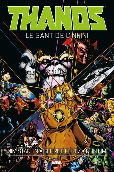 Couverture de l'album Thanos : La Trilogie de l'infini Volume 1 Thanos : Le gant de l'infini