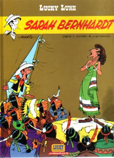 Couverture de l'album Lucky Luke Tome 50 Sarah Bernhardt