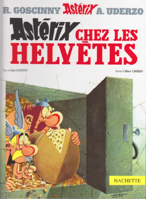 Couverture de l'album Astérix Tome 16 Astérix chez les helvètes