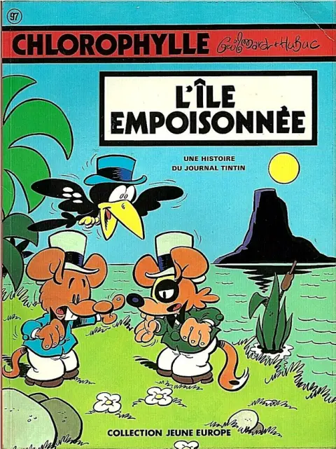 Couverture de l'album Chlorophylle Tome 11 L'île empoisonnée