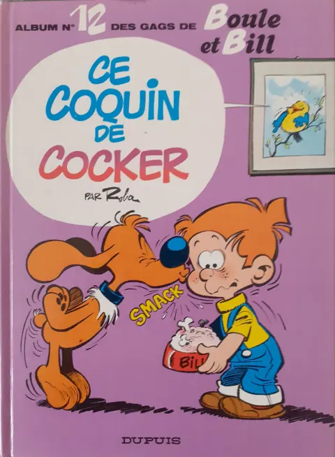 Couverture de l'album Boule & Bill Tome 12 Ce coquin de cocker