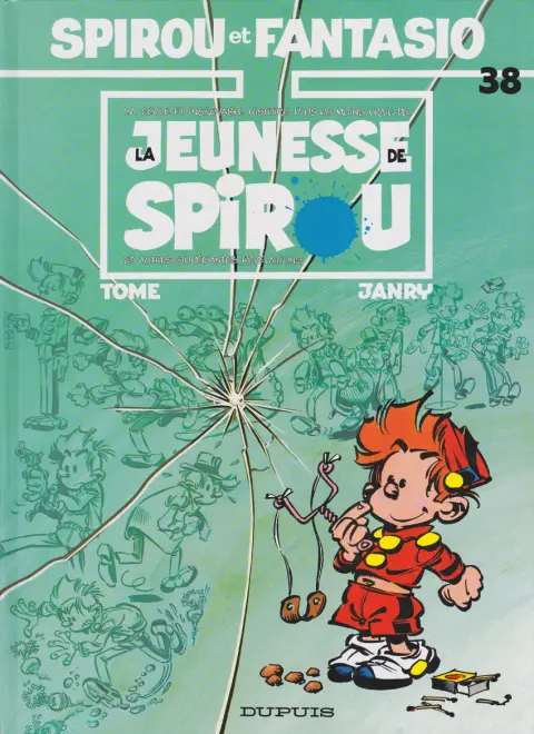 Couverture de l'album Spirou et Fantasio Tome 38 La jeunesse de Spirou