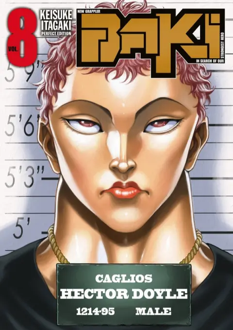 New grappler Baki Vol. 8