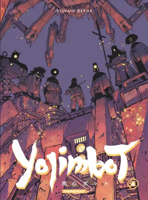 Yojimbot 4 flammes de carbone