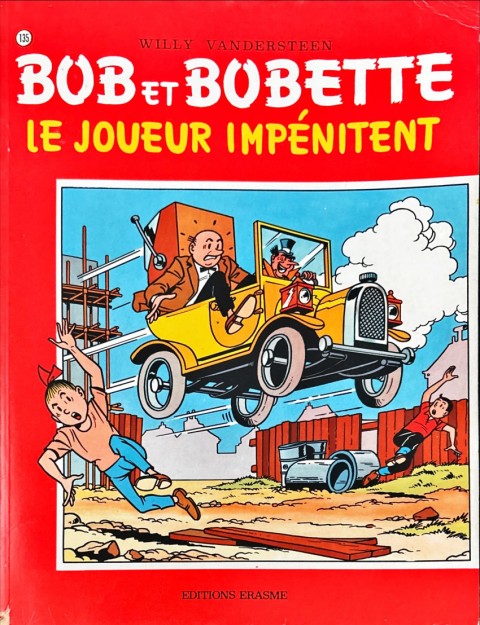 Couverture de l'album Bob et Bobette Tome 135 Le joueur impénitent