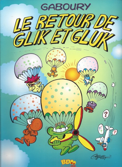 Couverture de l'album Glik et Gluk #2 Le retour de Glik et Gluk