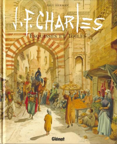 Couverture de l'album J.F. Charles - Esquisses et toiles