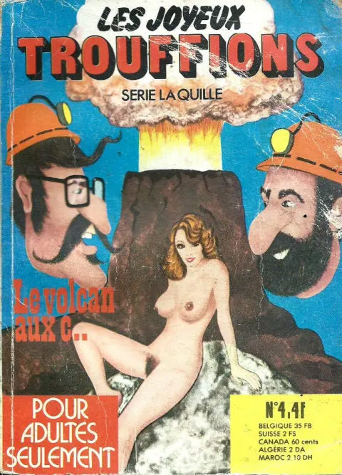 Les Joyeux trouffions Tome 4 Le volcan aux c...