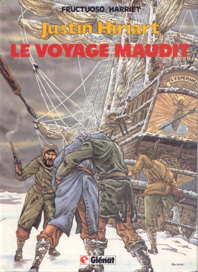 Couverture de l'album Justin Hiriart Tome 2 Le Voyage Maudit