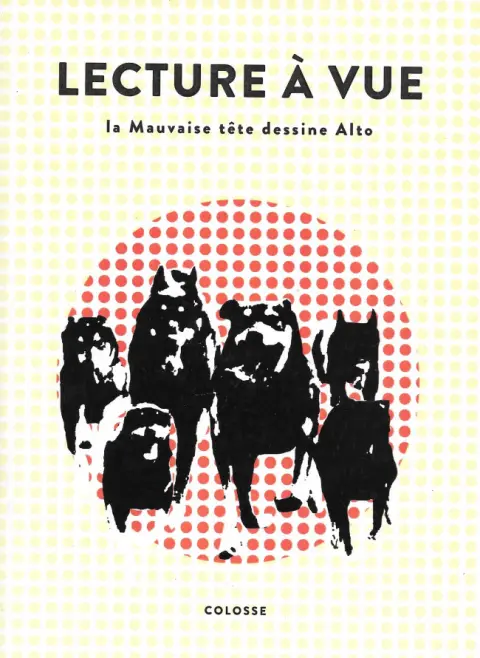 Lecture à vue la mauvaise tête dessine Alto