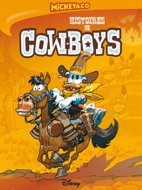 Couverture de l'album Mickey & co Tome 1 Histoires de cow-boys