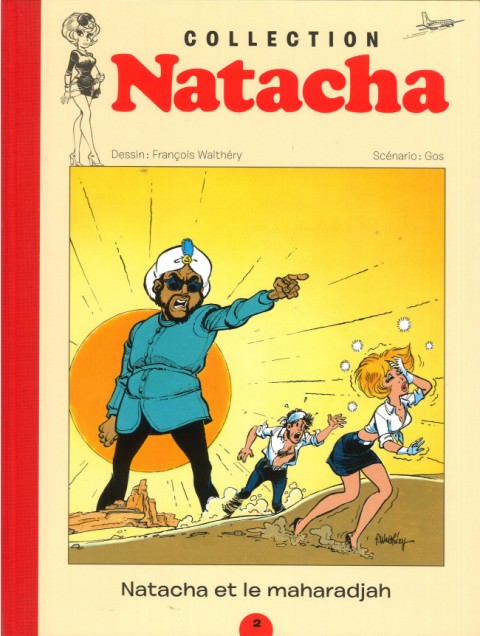 Couverture de l'album Natacha - La Collection Tome 2 Natacha et le Maharadjah