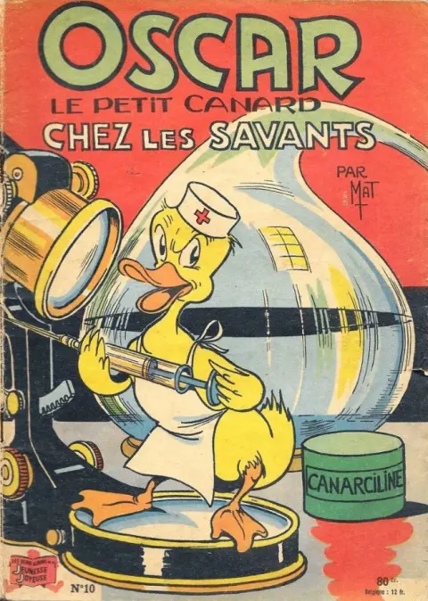 Oscar le petit canard Tome 10 Oscar le petit canard chez les savants